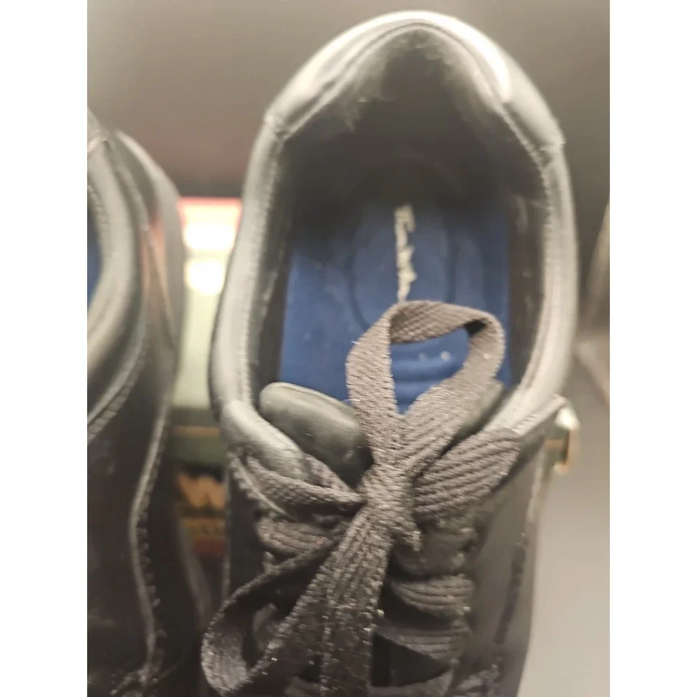 NEW Vintage Thom McAn 10 W Men's Lace-Up Oxford Leather Walker Shoe Blk